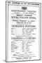 Playbill Advertising a Performance of 'Cavalleria Rusticana' and 'Crispino E La Comare' at the…-null-Mounted Giclee Print