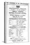 Playbill Advertising a Performance of 'Cavalleria Rusticana' and 'Crispino E La Comare' at the…-null-Stretched Canvas