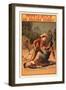 Playbill for Arizona Cowboy-null-Framed Art Print