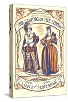 Playbill for Taming of the Shrew with Lunt and Fontanne-null-Stretched Canvas