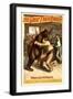 Playbill for the Great Train Robbery-null-Framed Art Print