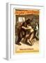 Playbill for the Great Train Robbery-null-Framed Art Print