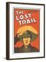 Playbill for the Lost Trail-null-Framed Art Print