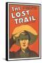 Playbill for the Lost Trail-null-Framed Stretched Canvas