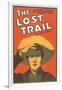 Playbill for the Lost Trail-null-Framed Art Print