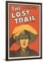 Playbill for the Lost Trail-null-Framed Art Print
