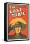 Playbill for the Lost Trail-null-Framed Stretched Canvas