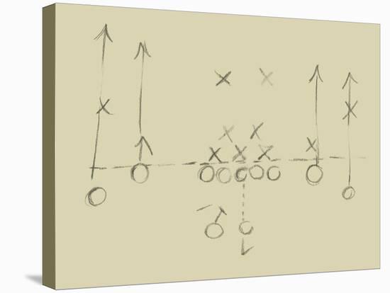 Playbook I-Ethan Harper-Stretched Canvas