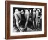 Playboy Bunnies Will Challenge Press Club Rabbits at the Press Club, February 1978-null-Framed Photographic Print