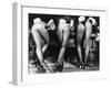 Playboy Bunnies Will Challenge Press Club Rabbits at the Press Club, February 1978-null-Framed Photographic Print