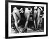 Playboy Bunnies Will Challenge Press Club Rabbits at the Press Club, February 1978-null-Framed Photographic Print