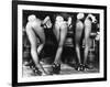 Playboy Bunnies Will Challenge Press Club Rabbits at the Press Club, February 1978-null-Framed Photographic Print