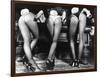 Playboy Bunnies Will Challenge Press Club Rabbits at the Press Club, February 1978-null-Framed Photographic Print