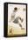 Player Clears the Ball in an Acrobatic Manner-null-Framed Stretched Canvas