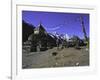 Player Flags, Nepal-Michael Brown-Framed Photographic Print