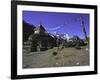 Player Flags, Nepal-Michael Brown-Framed Photographic Print