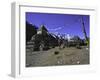 Player Flags, Nepal-Michael Brown-Framed Photographic Print