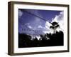 Player Flags, Nepal-Michael Brown-Framed Photographic Print