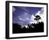 Player Flags, Nepal-Michael Brown-Framed Photographic Print