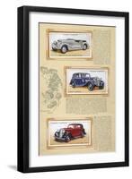 Player Motor Cars: Bentley, Brough and B.S.A.-null-Framed Art Print