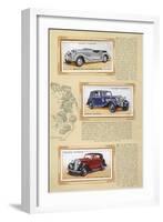 Player Motor Cars: Bentley, Brough and B.S.A.-null-Framed Art Print