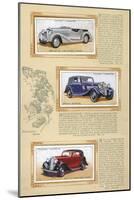 Player Motor Cars: Bentley, Brough and B.S.A.-null-Mounted Art Print