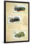 Player Motor Cars: Jaguar, Flying Standard and Studebaker-null-Framed Art Print