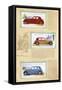 Player Motor Cars: Rover, Siddeley, Singer-null-Framed Stretched Canvas