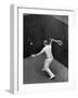 Player Playing Squash at a Local Club-Yale Joel-Framed Photographic Print