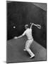 Player Playing Squash at a Local Club-Yale Joel-Mounted Photographic Print