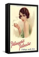 Player's Navy Cut, Cigarettes Smoking, UK, 1930-null-Framed Stretched Canvas