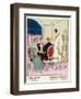 Players and Spectators Wear Elegant Creations by Jean Patou, Paul Poiret and Doucet-null-Framed Art Print