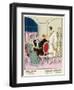 Players and Spectators Wear Elegant Creations by Jean Patou, Paul Poiret and Doucet-null-Framed Art Print