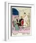 Players and Spectators Wear Elegant Creations by Jean Patou, Paul Poiret and Doucet-null-Framed Art Print