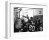 Players and their Coach, Murray Warmath, Minnesota-Iowa Game, Minneapolis, November 1960-Francis Miller-Framed Photographic Print