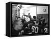 Players and their Coach, Murray Warmath, Minnesota-Iowa Game, Minneapolis, November 1960-Francis Miller-Framed Stretched Canvas