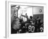 Players and their Coach, Murray Warmath, Minnesota-Iowa Game, Minneapolis, November 1960-Francis Miller-Framed Photographic Print