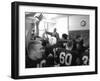 Players and their Coach, Murray Warmath, Minnesota-Iowa Game, Minneapolis, November 1960-Francis Miller-Framed Photographic Print