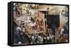 Players At A Village Fete-Pieter Balten-Framed Stretched Canvas