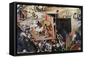Players At A Village Fete-Pieter Balten-Framed Stretched Canvas