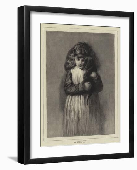 Playfellows-James Dawson Watson-Framed Giclee Print