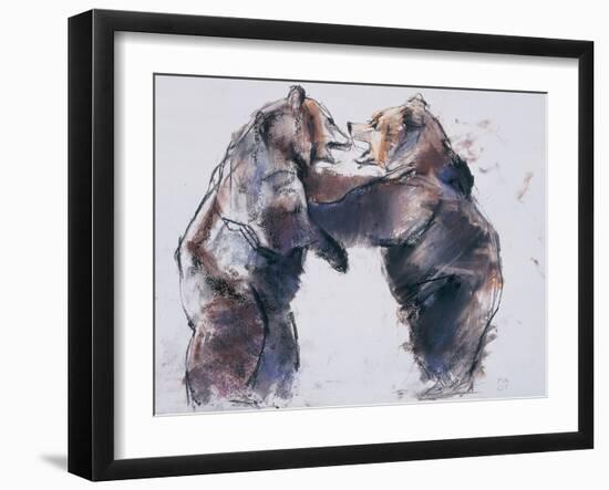 Playfight, 2001-Mark Adlington-Framed Giclee Print