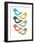 Playful Birds-Ayse-Framed Art Print