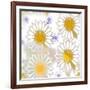 Playful Daisies-Mindy Sommers-Framed Giclee Print