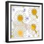 Playful Daisies-Mindy Sommers-Framed Giclee Print