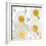 Playful Daisies-Mindy Sommers-Framed Giclee Print