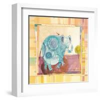 Playful Elephant-Robbin Rawlings-Framed Art Print