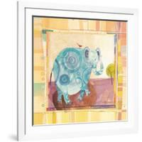 Playful Elephant-Robbin Rawlings-Framed Art Print