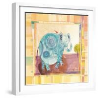 Playful Elephant-Robbin Rawlings-Framed Art Print