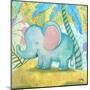Playful Elephant-Elizabeth Medley-Mounted Art Print